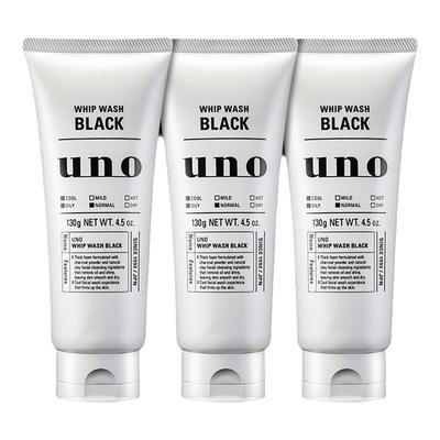 uno资生堂洗面奶3支装