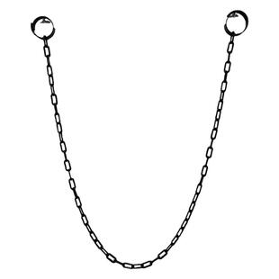 京剧李大钊同款万圣节塑料手链脚链细链锁链铐镣铐囚犯刑具道具黑