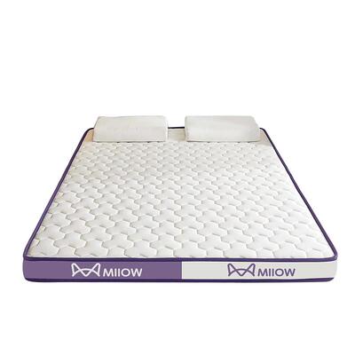 猫人抗压护脊乳胶记忆棉床垫褥