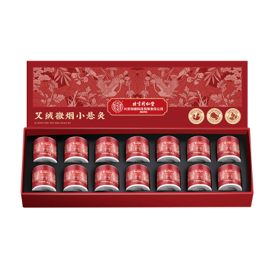 北京同仁堂微烟小悬灸艾条艾灸盒
