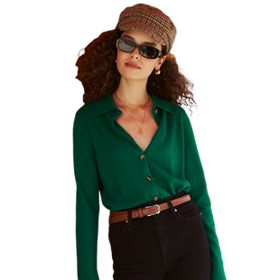 2025秋冬新款毛衣女外搭开衫高级感上衣加厚羊绒衫小香风长袖外套