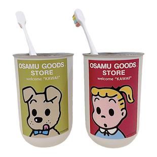 日系304不锈钢水杯情侣家用刷牙杯可爱创意漱口杯儿童高颜值牙杯