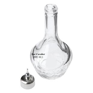 酒吧骑士日式苦精瓶苦艾瓶苦味瓶 手工雕刻瓶 专业酒吧调酒玻璃瓶