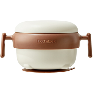 【自营】乐扣乐扣婴儿PPSU辅食碗宝宝专用米粉注水保温碗儿童餐具