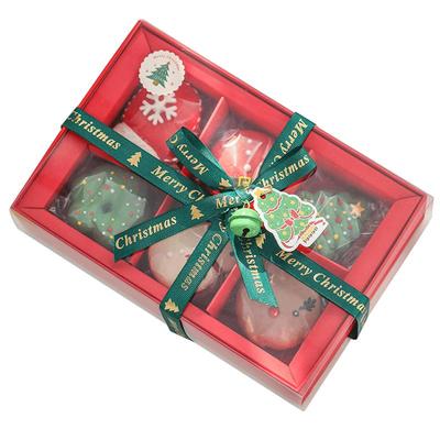 马卡龙包装盒透明雪花酥饼干盒