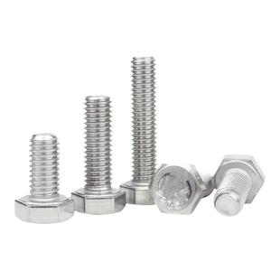 固万基8.8级2205双相不锈钢外六角螺丝钉加长高强度螺栓螺杆M6-24