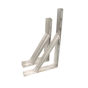 角铁支架加厚三角架层板托置物架支撑承重镀锌管道固定架壁架货架