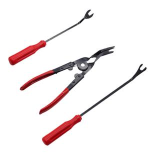 汽车门板卡扣起子导航音响拆装工具翘板拆卸内饰塑料撬板胶扣钢撬