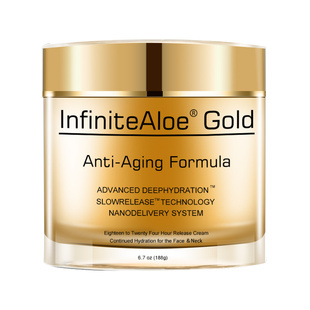 infiniteAloe黄金紧致抗衰面霜六胜肽抗皱纹抗氧化抗初老精华眼霜