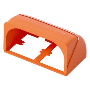 户外防水盒双联86型插座防水罩室外电动车充电明装插座防溅防水盒