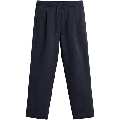 西班牙单！泡泡纱轻便休闲长裤