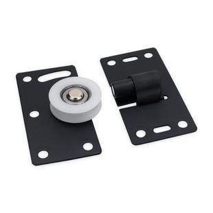 衣柜滑轮移门下轨道轮推拉门滑轮家具趟门轮鞋柜衣橱滚轮衣柜配件