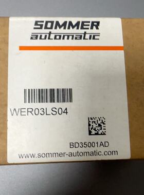 【询价】德国SOMMER索玛传感器WER03LS04，货号B适用