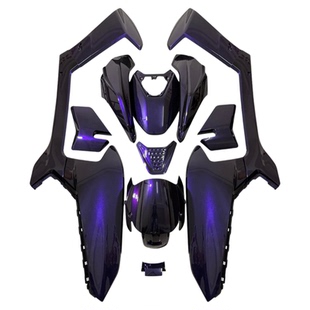 适用AE4se电摩全套烤漆外壳宽体机甲车壳配件颜色贴花可定制