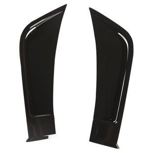 适用于20-21款奔驰GLC 260l 300前杠轮眉侧进气口风刀装饰贴改装