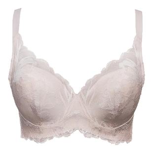 大胸显小全罩杯文胸调整型内衣女薄款性感胸罩收副乳4018