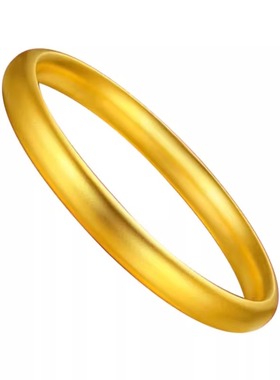 古法素圈泥鳅背金包银手镯送妈妈