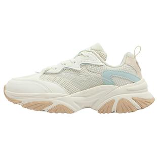 人鱼361度女鞋软弹老爹鞋鎏金时尚潮运动休闲鞋复古风鞋子秋季