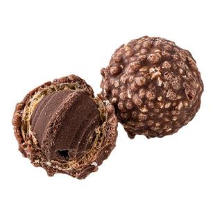 代可可脂巧克力金球蛋糕装饰可食用夹心金莎糖果烘焙金球儿童零食