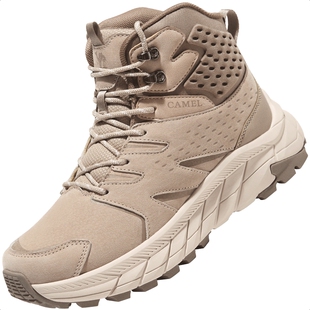 骆驼户外鞋男士2025秋冬防滑耐磨高帮登山鞋专业防水靴徒步鞋女款