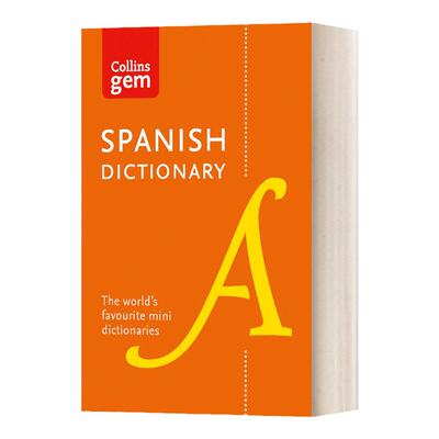 柯林斯袖珍西班牙语词典 英文原版 Collins Gem Spanish Dictionary 10th edition 英文版 Collins Dictionaries 英语书籍字典辞典