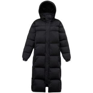 冬季新款北电中戏羽绒棉服男长款过膝女加厚艺考棉衣棉袄情侣外套