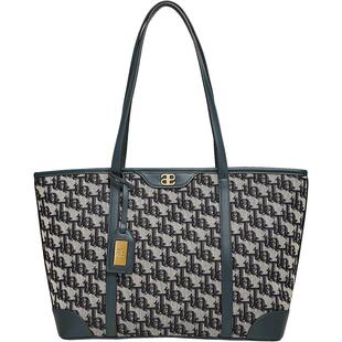 TATA他她复古老花托特包女包包大容量情人节单肩包手提包X3411AX5