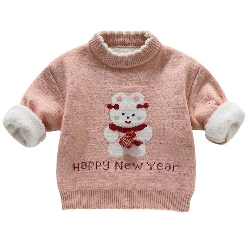 柔软加绒版毛衣加厚内搭