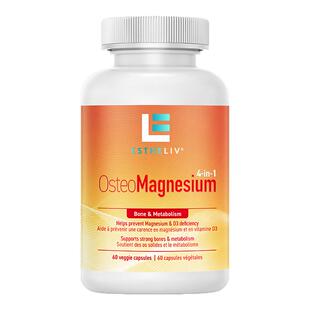 【百补】ESTHELIV研生之力美国超级镁骨相镁四合一植物胶囊VD3骨