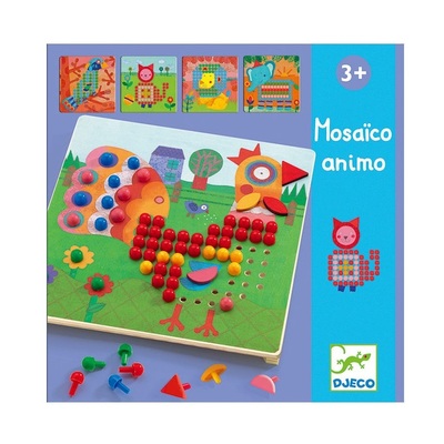 djeco法国儿童桌游2-5岁森林派对