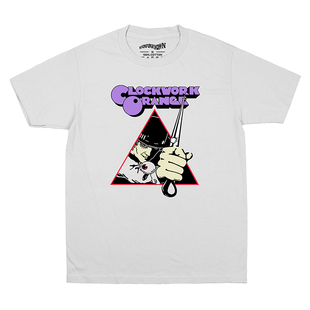 A Clockwork Orange发条橙美式复古休闲纯棉短袖透气日常男女T恤