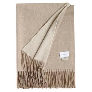 AiurtRuutti意式塔尖纯羊绒 老钱限量奢宠双面水波纹围巾外搭披肩