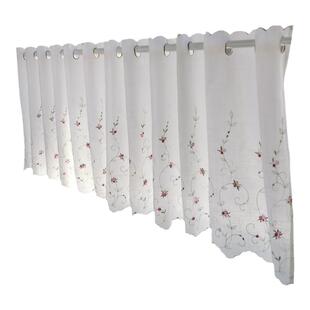 免打孔半截窗帘厨房纱帘短帘咖啡帘小窗帘短窗帘飘窗阳台遮光半帘