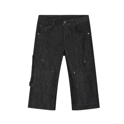 YEORIN Capri 工装牛仔裤（黑色） MUSINSA韩国官网直邮进口