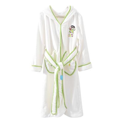 蜡笔小新浴袍吸水速干加厚睡袍