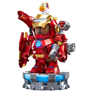 卡皮巴拉钢铁侠磁吸玩具3D打印新款钢豚侠摆件模玩手办彩盒儿童