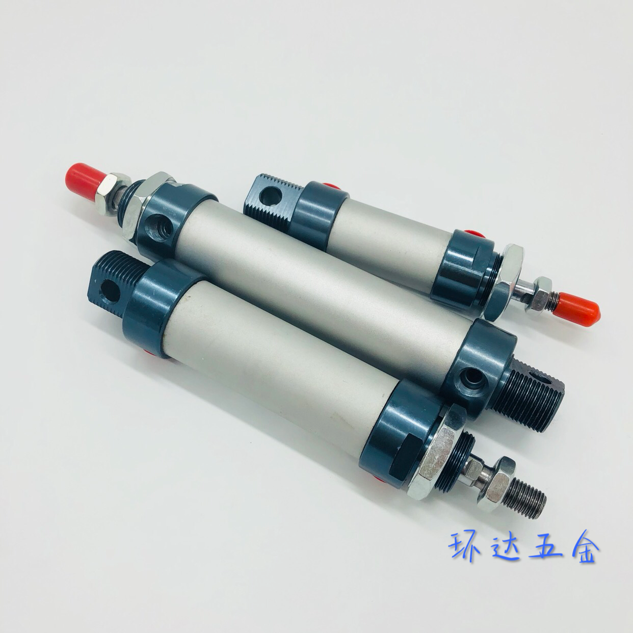 亚德客型MAL铝合金迷你气缸小型气动16 20 25 32 40*50X100-S带磁