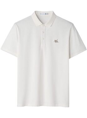 海澜之家凉感短袖POLO衫长裤套装