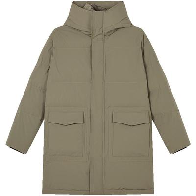 中长款休闲白鸭绒零下保暖派克服