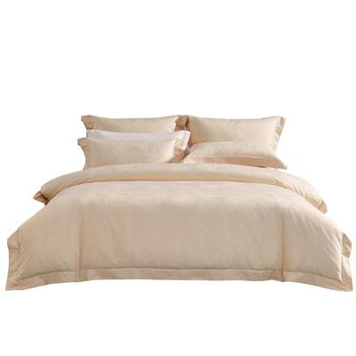 水星家纺60支长绒棉提花套件