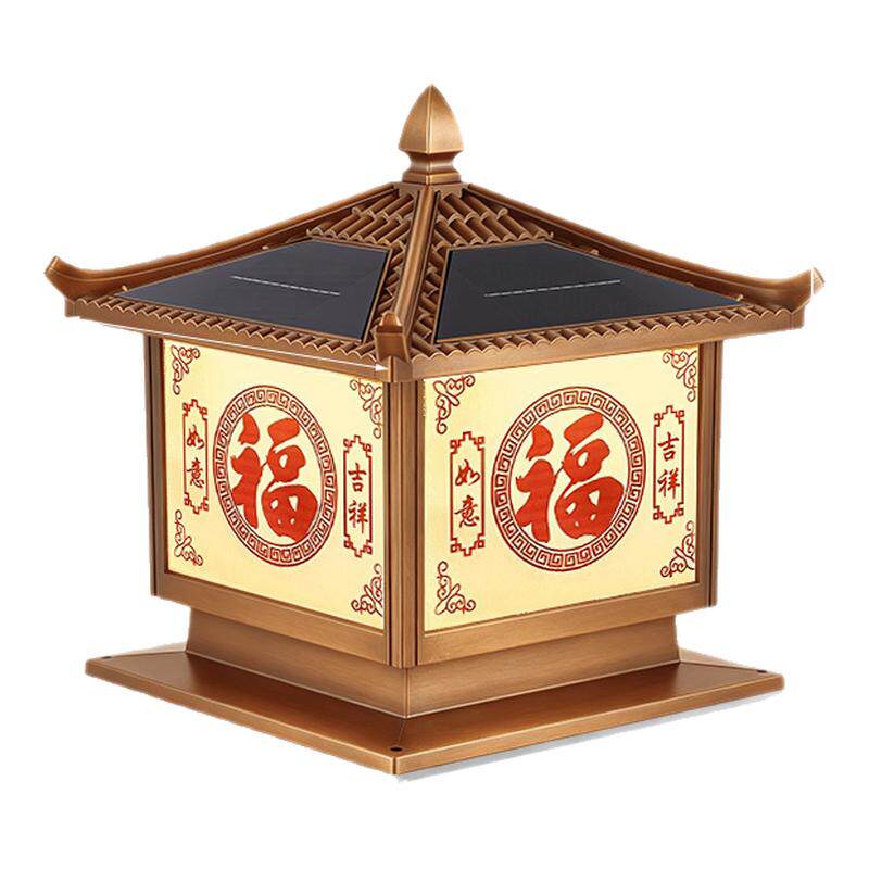 2026年新款太阳能柱头灯