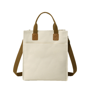 帆布包定制印logo高端加厚托特包广告礼品斜跨包帆布袋定制包包