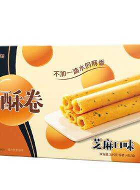 康师傅3+2蛋酥卷芝麻味真材实料