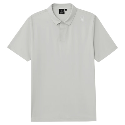 蜘蛛春夏男凉感舒适短袖翻领POLO