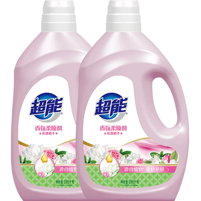 超能花漾栀子柔顺剂去皱柔软