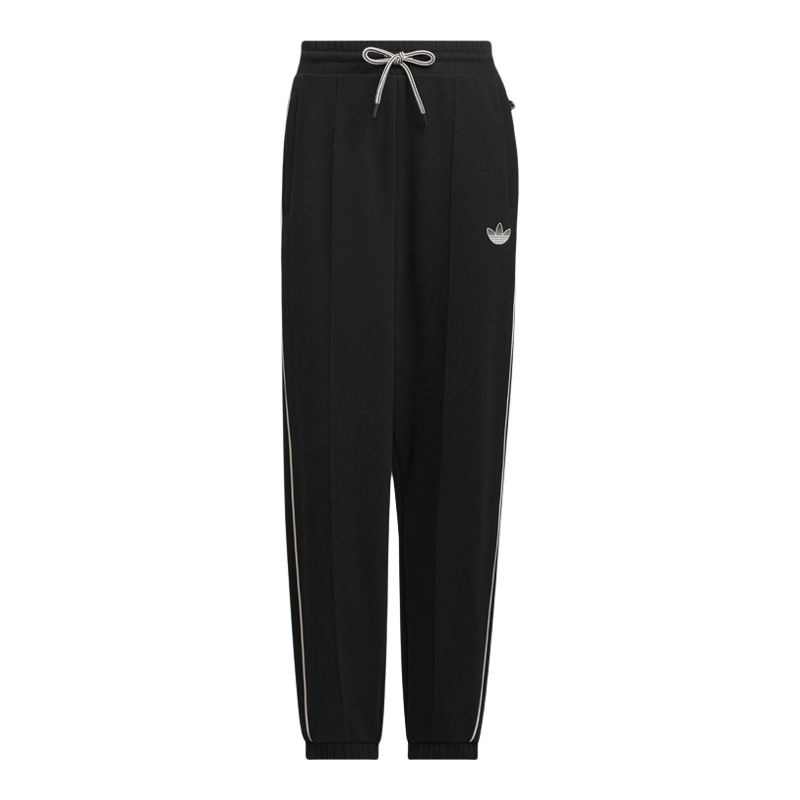 adidas三叶草女款刺绣针织卫裤