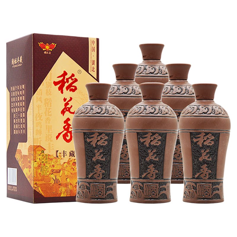 稻花香丰藏酒42度整箱500mlx6瓶装自饮口粮酒婚宴请送礼酒