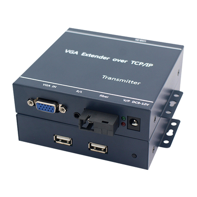 监控工程VGA光端机光纤收发器