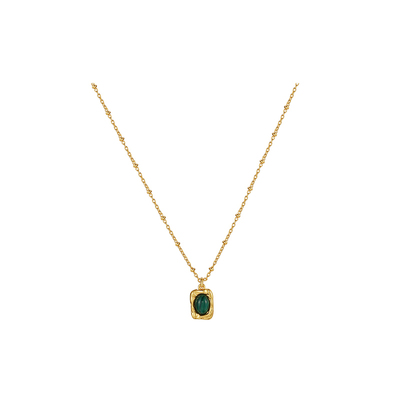 abybcharming流光艺术框锁骨链