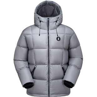 企鹅baby同款鹅绒服高蓬保暖25年冬季防风连帽户外羽绒服外套男女